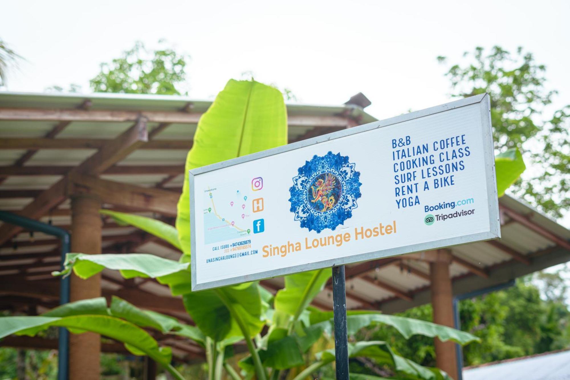 Hostel Singha Lounge Unawatuna Zewnętrze zdjęcie